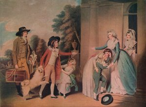 Dulce Domum o il ritorno da scuola, 1790, 1919 da William Redmore Bigg