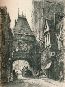 La Grosse Horloge, Rouen da William Renison