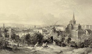 Glasgow dal Necropoli da William Richardson