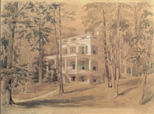 La Casa di John James Audubon, New York da William Rickarby Miller