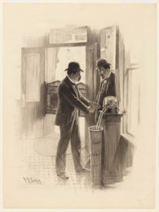 "Non credo che salirà; so che salirà!" da William Robinson Leigh