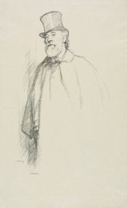 Alphonse Legros da William Rothenstein