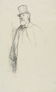 Alphonse Legros, 1897 da William Rothenstein