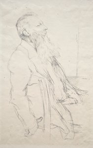 Auguste Rodin, 1897 da William Rothenstein
