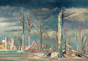 Viale a Bourlon, Fronte Occidentale da William Rothenstein