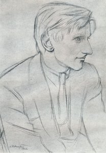 Edmund Charles Blunden 1896-1974 da William Rothenstein