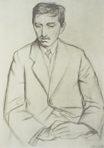 Ritratto di E.M. Forster (1879-1970) da William Rothenstein