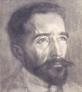 Ritratto di Joseph Conrad (1857-1924) da William Rothenstein