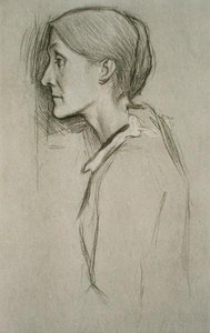 Ritratto di Julia Stephen (1848-95) da William Rothenstein