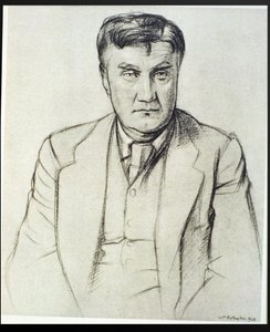 Ritratto di Ralph Vaughan Williams (1872-1958) da William Rothenstein