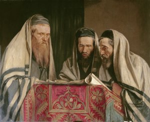 Lettura del Libro di Ester da William Rothenstein