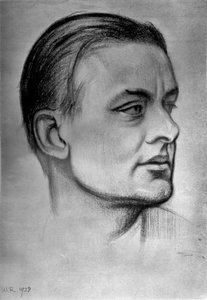 TS Eliot, poeta, drammaturgo e critico britannico nato in America, 1933