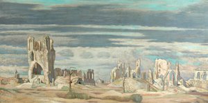 La Sala dei Tessuti, Ypres da William Rothenstein