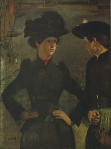 Le ragazze Coster da William Rothenstein