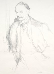 Thomas Hardy da William Rothenstein