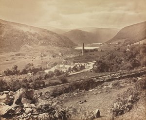 La valle di Glendalough, contea di Wicklow, Irlanda da William Russell Sedgfield