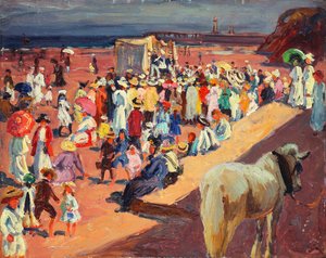 Spiaggia di Broadstairs da William Samuel Horton