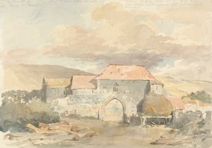 Priorato a Dover da William Sawrey Gilpin