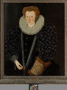 Elizabeth Palmer, c.1564-1633 da William Segar
