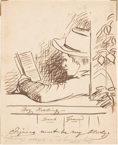 Ragazzo che Legge da William Sidney Mount