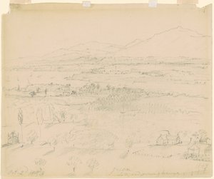 Valle con fiume e montagne