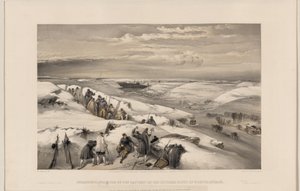Sebastopoli dalla batteria da 26 cannoni, 1855 da William Crimea Simpson