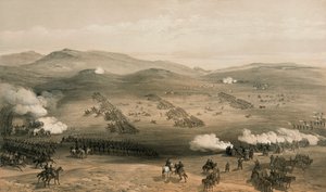 La carica della Brigata Leggera alla Battaglia di Balaclava da William Crimea Simpson