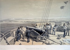 Veduta di Sebastopoli dal mare da William Crimea Simpson