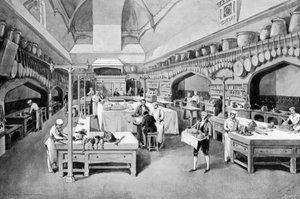 Cucina del Castello di Windsor a Natale, 1894