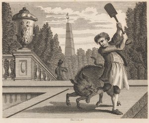 Il giardiniere e il maiale da William Skelton
