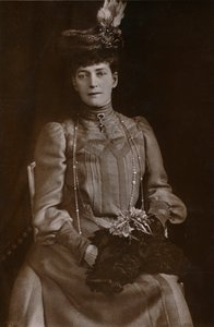 Alessandra, regina consorte di Re Edoardo VII del Regno Unito, 1905 da William Slade Stuart