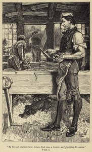 Nella sua alta statura Adam Bede era un sassone e giustificava il suo nome da William Small