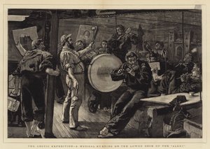La Spedizione Artica, una Serata Musicale sul Ponte Inferiore dell