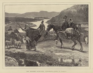 Le Highlands occidentali, Connemara, andando al mercato