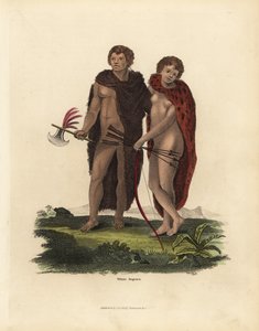 Uomo e donna africani albini da William Smellie