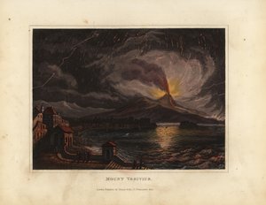 Eruzione del Vesuvio nel XIX secolo da William Smellie