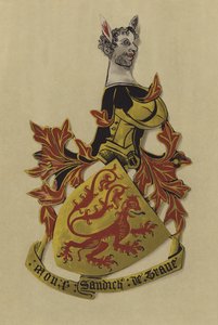 Sir Bermond Arnaud de Preissac, soudan de la Trau, 1380-post 1384 da William St John Hope