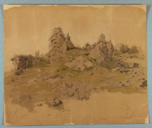 Studio di paesaggio da William Stanley Haseltine