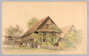 Studio di paesaggio, Svizzera da William Stanley Haseltine