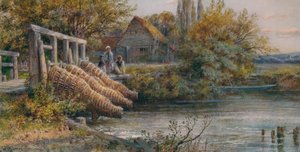 La diga, c1875