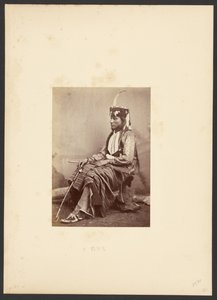 [Seduto in sella, o Tau-ankia, Figlio di Lupo Solitario] da William Stinson Soule