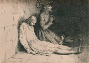 Cristiano e Speranzoso nel Dungeon da William Strang