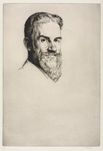 George Bernard Shaw, 1907 da William Strang