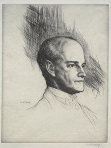 John Galsworthy, 1920 da William Strang