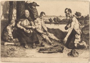 Ora del pasto da William Strang