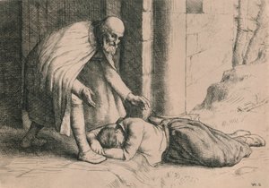 La Misericordia sviene davanti al cancello, c1916