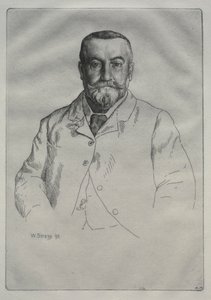Ritratto di H. Cock da William Strang