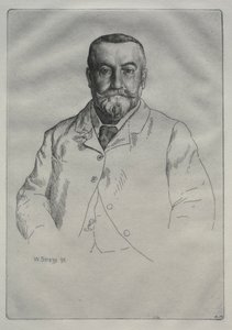 Ritratto di H. Cock, 1895 da William Strang