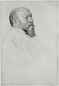 Ritratto di Hans Richter (1843-1916), direttore d