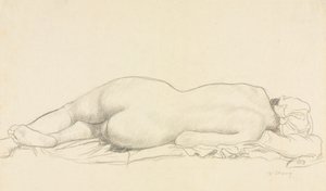 Nudo reclinato da William Strang